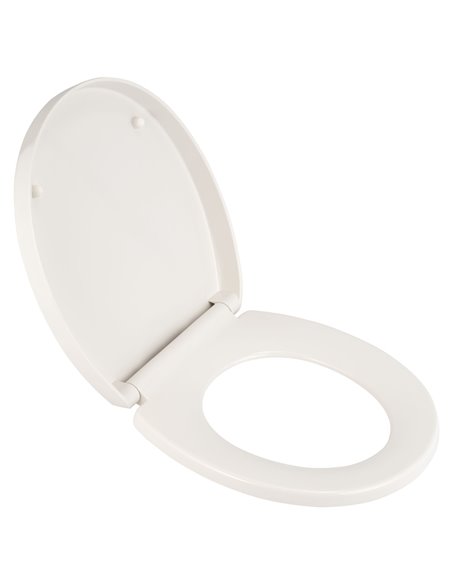 American Standard Telescoping Slow-Close & Easy Lift-Off Round Front Toilet Seat