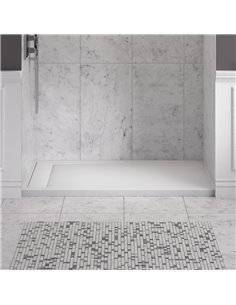 American Standard Townsend 60 x 32-Inch Single Threshold Shower Base With Left-Hand Outlet 2