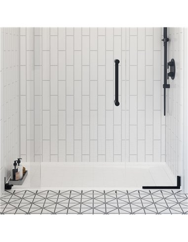 American Standard Townsend 60 x 32-Inch Single Threshold Shower Base With Right-Hand Outlet