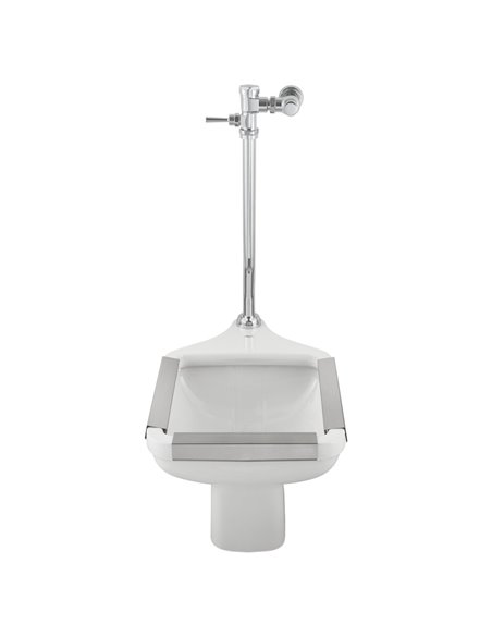 American Standard Ultima  Manual Clinic Sink Flush Valve, Piston-Type, 6.5 gpf/24.6 Lpf, 24-Inch Rough-In