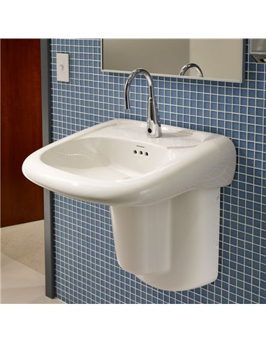 American Standard Selectronic Gooseneck Touchless Faucet, Base Model, 0.35 gpm/1.3 Lpm