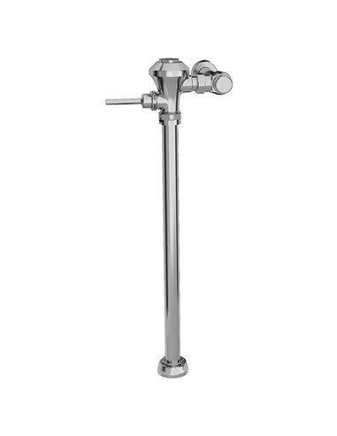 American Standard Ultima Manual Clinic Sink Flush Valve, Diaphragm-Type, 6.5 gpf/24.6 Lpf, 24-Inch Rough-In
