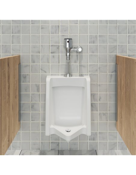 American Standard Ultima Selectronic Exposed Urinal Flush Valve, Diaphragm Type, Battery, 0.125 gpf/0.5 Lpf