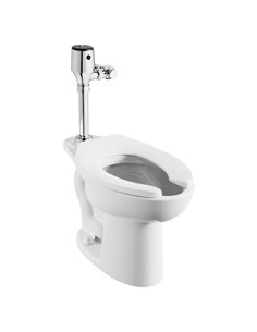 American Standard Ultima Selectronic Exposed Toilet Flush Valve, Diaphragm Type, Battery, 1.6 gpf/6.0 Lpf