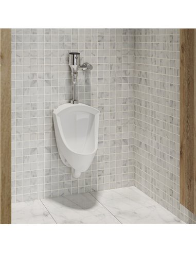 American Standard Ultima Selectronic Exposed Urinal Flush Valve, Diaphragm Type, Base Model, 0.125 gpf/0.5 Lpf