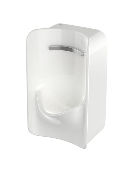 American Standard Greenbrook 0.125 – 0.5 gpf (0.47 – 1.9 Lpf) Back Spud Urinal with EverClean