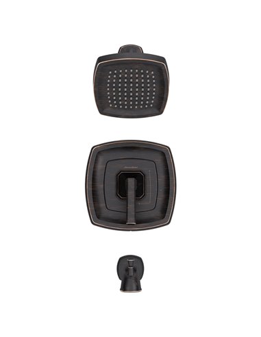 American Standard Westerly Tub and Shower Trim Kit with Valve