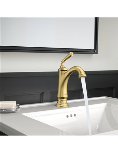American Standard Delancey Single Hole Single-Handle Bathroom Faucet 1.2 gpm/4.5 L/min With Lever Handle