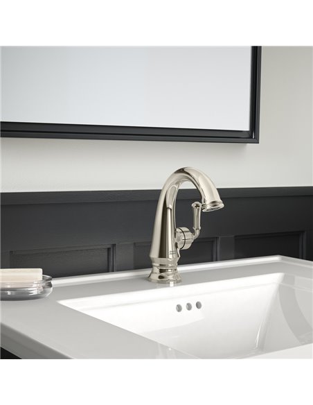 American Standard Delancey Single Hole Single-Handle Bathroom Faucet 1.2 gpm/4.5 L/min With Lever Handle