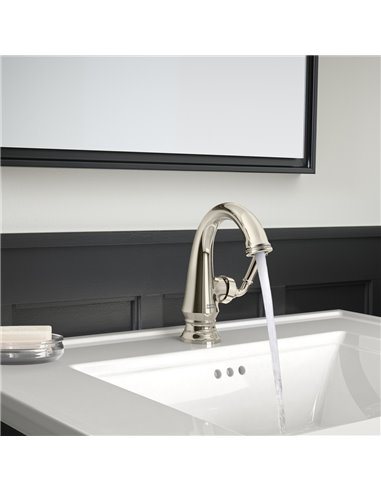American Standard Delancey Single Hole Single-Handle Bathroom Faucet 1.2 gpm/4.5 L/min With Lever Handle