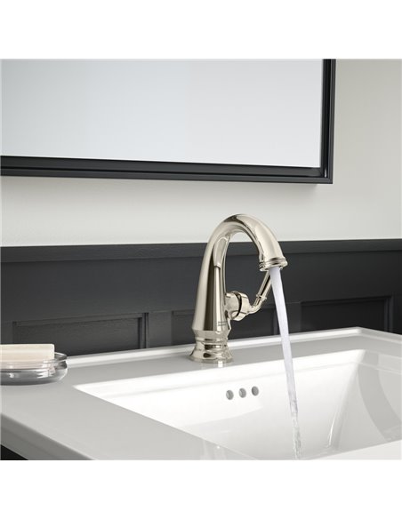 American Standard Delancey Single Hole Single-Handle Bathroom Faucet 1.2 gpm/4.5 L/min With Lever Handle