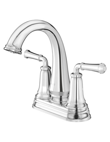 American Standard Delancey 4-Inch Centerset 2-Handle Bathroom Faucet 1.2gpm/4.5 L/min With Lever Handles