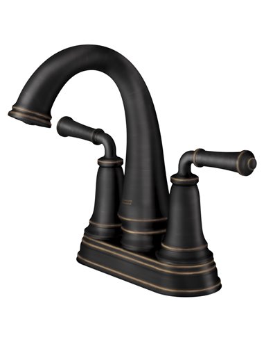 American Standard Delancey 4-Inch Centerset 2-Handle Bathroom Faucet 1.2gpm/4.5 L/min With Lever Handles