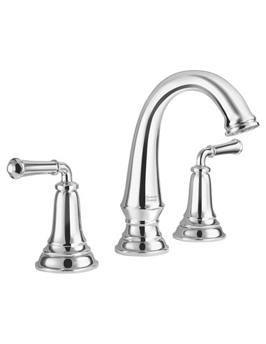 American Standard Delancey 8-Inch Widespread 2-Handle Bathroom Faucet 1.2 gpm/4.5 L/min With Lever Handles