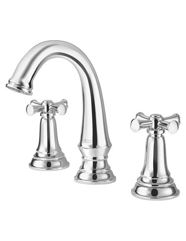 American Standard Delancey 8-Inch Widespread 2-Handle Bathroom Faucet 1.2 gpm/4.5 L/min With Cross Handles