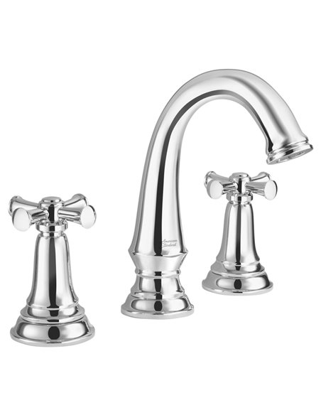 American Standard Delancey 8-Inch Widespread 2-Handle Bathroom Faucet 1.2 gpm/4.5 L/min With Cross Handles