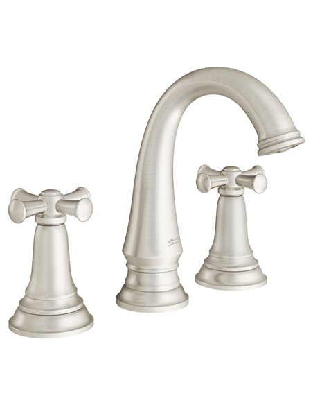 American Standard Delancey 8-Inch Widespread 2-Handle Bathroom Faucet 1.2 gpm/4.5 L/min With Cross Handles