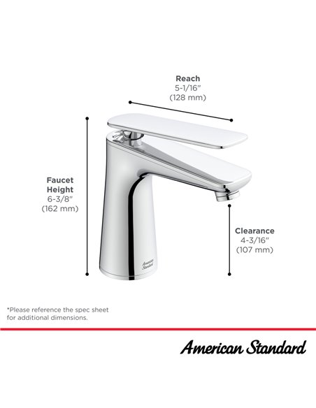 American Standard Millennial Monoblock with Drain