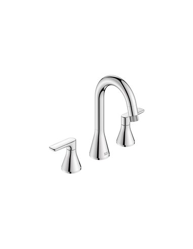 American Standard Aspirations 8-Inch Widespread 2-Handle Pull-Down Bathroom Faucet 1.2gpm/4.5 L/min With Lever Handles