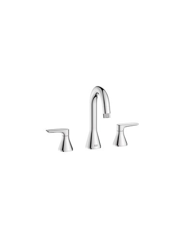 American Standard Aspirations 8-Inch Widespread 2-Handle Pull-Down Bathroom Faucet 1.2gpm/4.5 L/min With Lever Handles