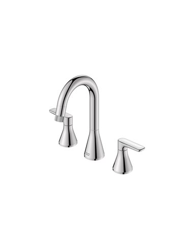 American Standard Aspirations 8-Inch Widespread 2-Handle Pull-Down Bathroom Faucet 1.2gpm/4.5 L/min With Lever Handles