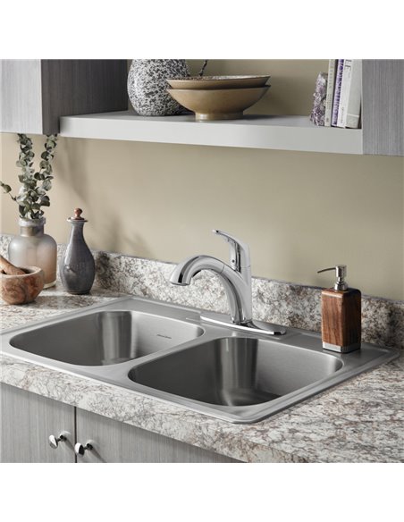 American Standard Colony PRO Single-Handle Pull-Out Dual Spray Kitchen Faucet 1.5 gpm/5.7 L/min