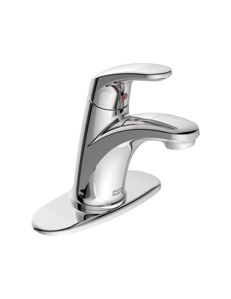 American Standard Colony PRO Single Hole Single-Handle Bathroom Faucet 1.2 gpm/4.5 Lpm Less Drain With Lever Handle