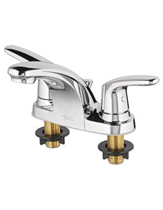 American Standard Colony PRO 4-Inch Centerset 2-Handle Bathroom Faucet 1.2 gpm/4.5 Lpm Less Drain, With Lever Handles 2