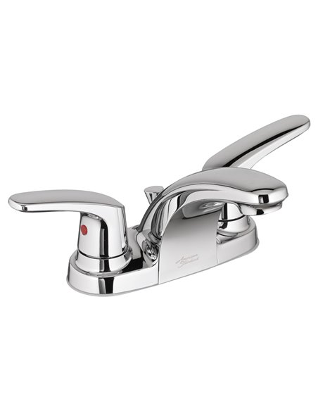 American Standard Colony PRO 4-Inch Centerset 2-Handle Bathroom Faucet 0.5 gpm/1.9 Lpm With Lever Handles