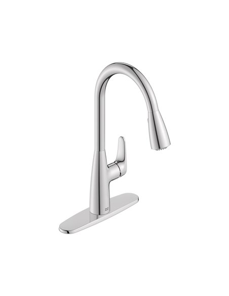American Standard Colony PRO Single-Handle Pull-Down Dual Spray Kitchen Faucet 1.5 gpm/5.7 L/min