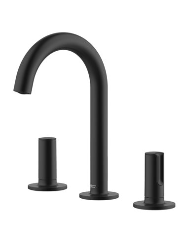 American Standard Studio S 8-Inch Widespread 2-Handle Bathroom Faucet 1.2 gpm/4.5 L/min With Lever Handles