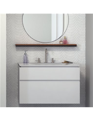 American Standard Studio S 8-Inch Widespread 2-Handle Bathroom Faucet 1.2 gpm/4.5 L/min With Lever Handles