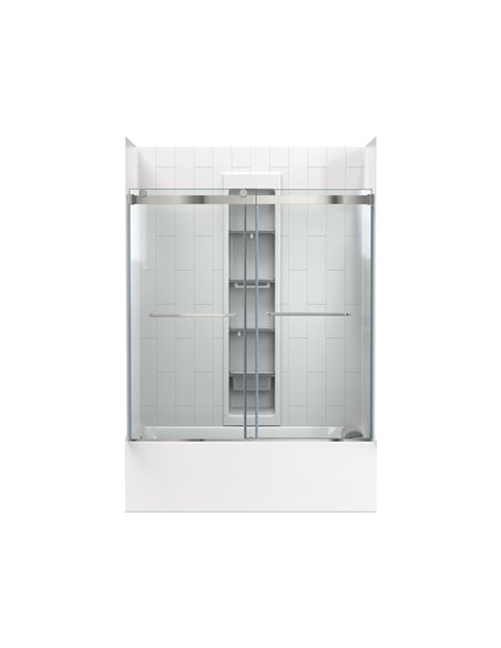 American Standard Aspirations 15 x 65-Inch In-Wall Customizable Shelving Unit