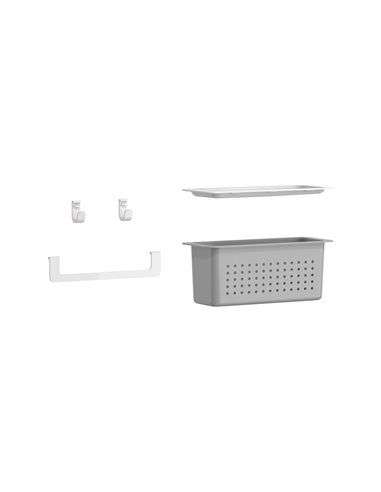 American Standard Aspirations Customizable Shelving 5-Piece Accessories Kit