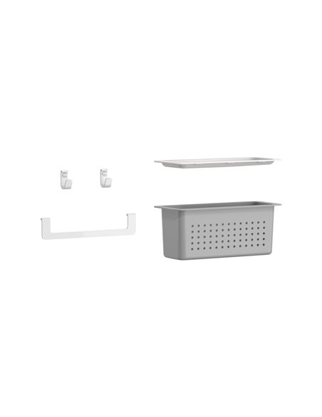 American Standard Aspirations Customizable Shelving 5-Piece Accessories Kit