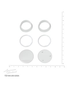 American Standard Bolt Cap Cover Replacement Kit for Concealed Trap Bowl 2