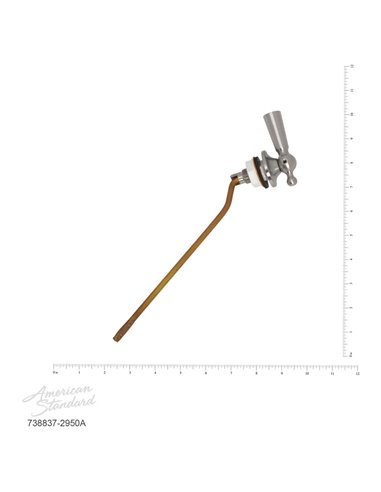 American Standard Heritage Left Hand Toilet Trip Lever Assembly