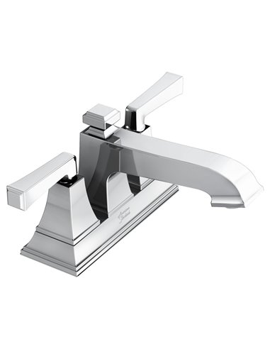American Standard Town Square S 4-Inch Centerset 2-Handle Bathroom Faucet 1.2 gpm/4.5 L/min With Lever Handles