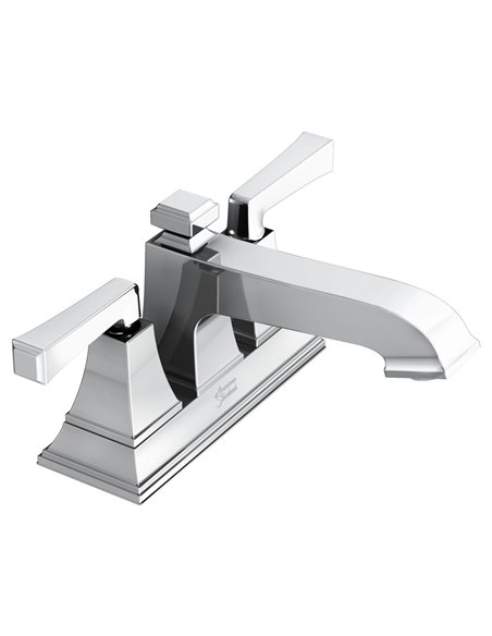 American Standard Town Square S 4-Inch Centerset 2-Handle Bathroom Faucet 1.2 gpm/4.5 L/min With Lever Handles