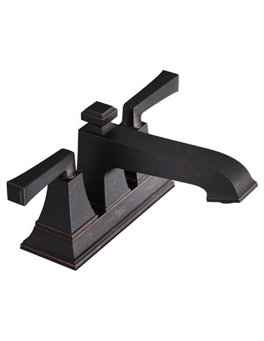 American Standard Town Square S 4-Inch Centerset 2-Handle Bathroom Faucet 1.2 gpm/4.5 L/min With Lever Handles