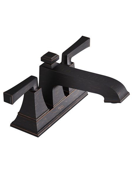 American Standard Town Square S 4-Inch Centerset 2-Handle Bathroom Faucet 1.2 gpm/4.5 L/min With Lever Handles