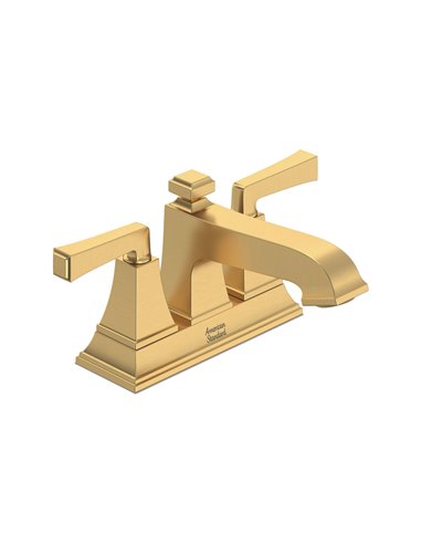 American Standard Town Square S 4-Inch Centerset 2-Handle Bathroom Faucet 1.2 gpm/4.5 L/min With Lever Handles