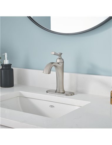 American Standard Glenmere Single Hole Single-Handle Bathroom Faucet 1.2 gpm/4.5 L/min With Lever Handle