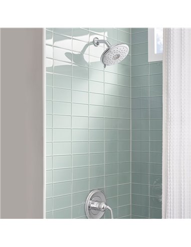 American Standard Spectra Fixed 7-Inch 1.8 gpm/6.8 L/
min Fixed Showerhead