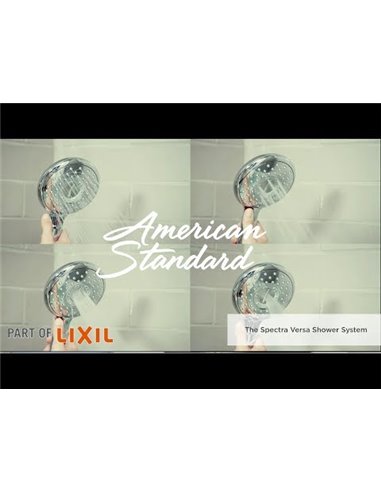 American Standard Spectra Versa 24-Inch 4-Function 1.8 gpm/6.8 L/min Shower System With Rain Showerhead