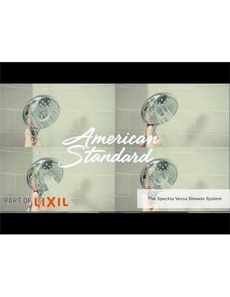 American Standard Spectra Versa 24-Inch 4-Function 1.8 gpm/6.8 L/min Shower System With Rain Showerhead