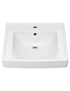 American Standard Decorum 21 x 20-1/4-Inch (533 x 514 mm) Wall-Hung EverClean Sink With Center Hole Only