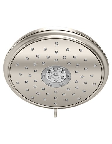 American Standard Spectra Fixed Traditional 7-1/4-Inch 1.8 gpm/6.8 L/min Water-Saving Fixed Showerhead