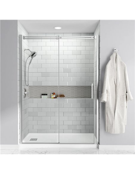 American Standard Studio 60 x 32-Inch Single Threshold Shower Base With Left-Hand Outlet