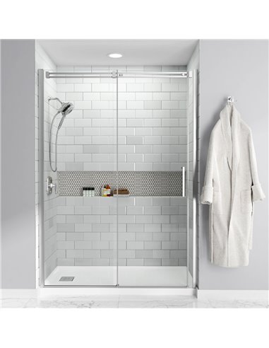 American Standard Studio 60 x 32-Inch Single Threshold Shower Base With Left-Hand Outlet